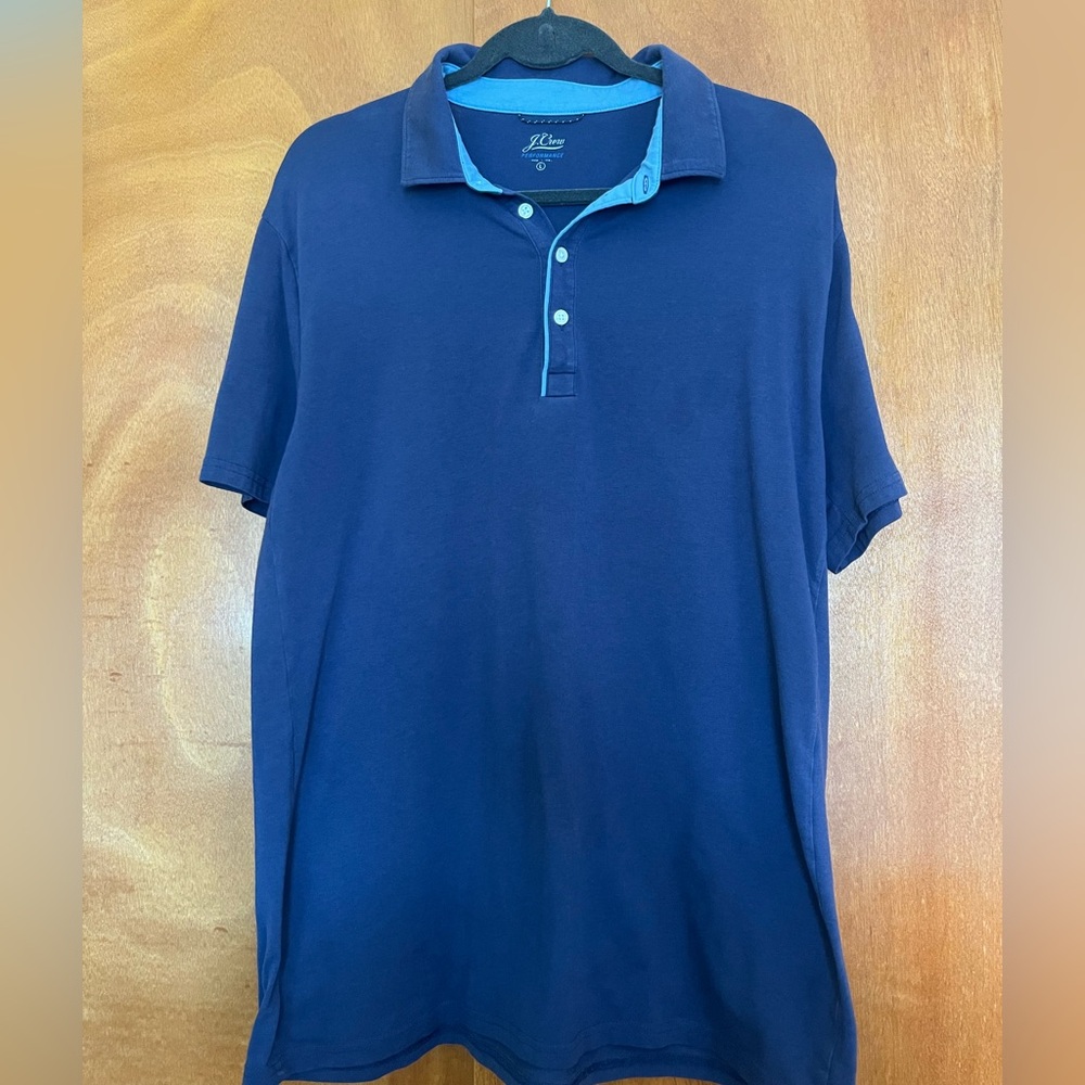 J. Crew Blue Polo